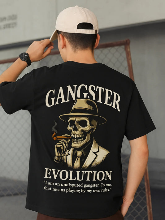 "Gangster vibes only. Evolution never looked this bold. 🖤💀"