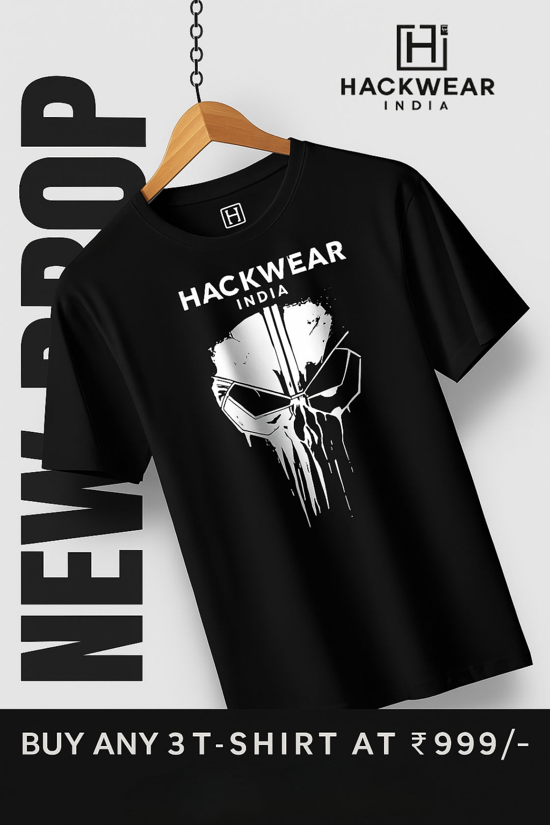 Hackwearindia official TSHIRT pro Quality